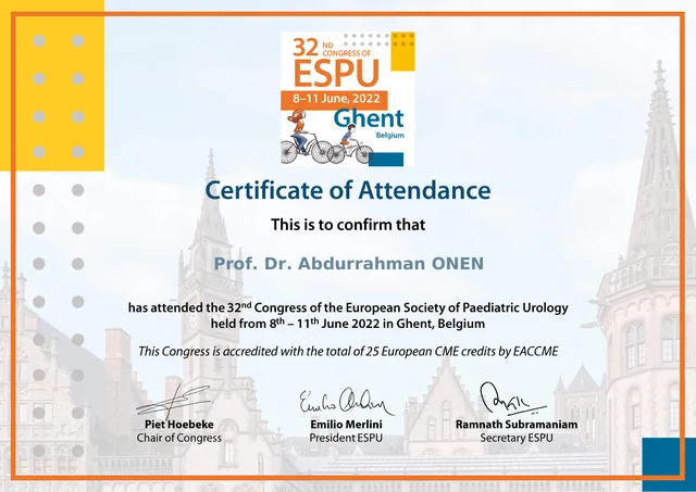 32nd ESPU Congress · 2022